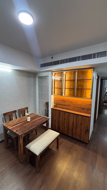 Living Room in 2 BHK Apartment at Krisumi Waterfall Residences, Sector 36a – for Rent