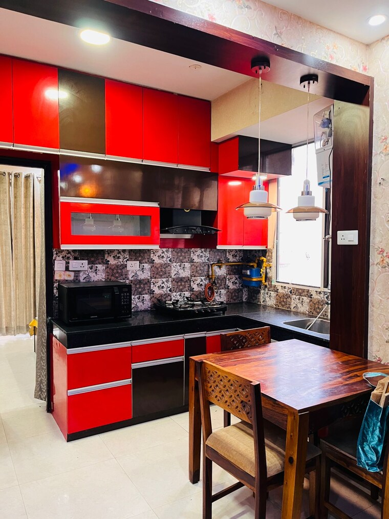 Kitchen, sg-andour-heights 2.5 Bedroom 800 Sq.Ft. Apartment In Sector 71 Gurgaon 9700779
