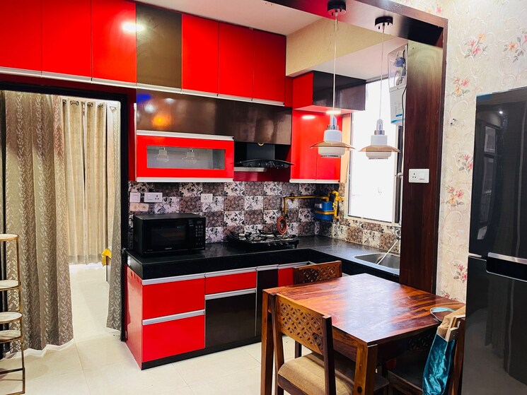 Kitchen, sg-andour-heights 3 Bedroom 1000 Sq.Ft. Apartment In Sector 71 Gurgaon 9700804