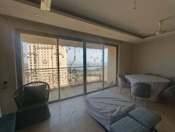 Living Room in 3 BHK Apartment at Hiranandani Phillipa, Ghodbunder Road – for Rent