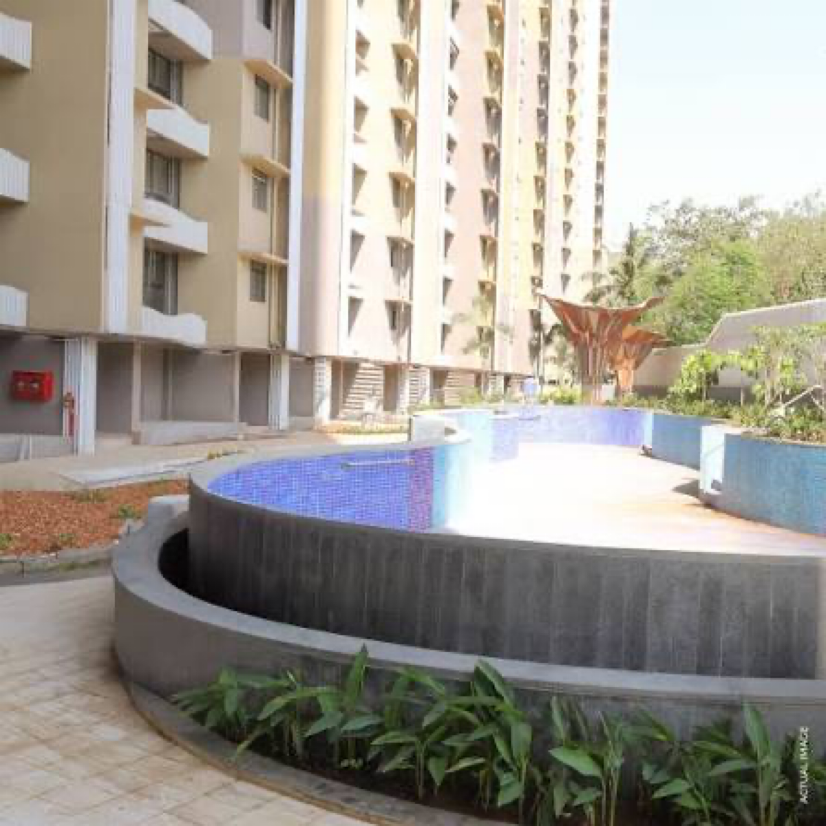 1 BHK 391 Sq.Ft. Apartment in Chandak 34 Park Estate D Wing