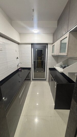 Kitchen in 1 BHK Apartment at S K Imperial Heights, Mira Road – for Rent