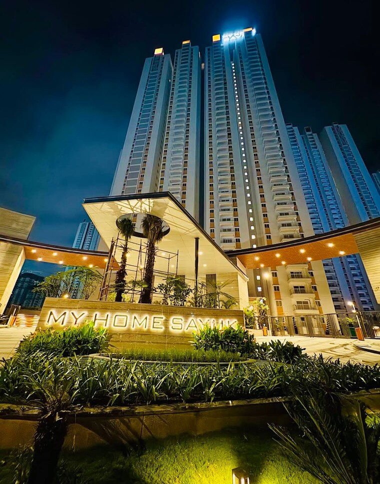 Exterior View, my-home-sayuk 2 Bedroom 1355 Sq.Ft. Apartment In Tellapur Hyderabad 9700757