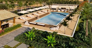 Swimming Pool in 2 BHK Apartment at My Home Sayuk, Tellapur – for Rent