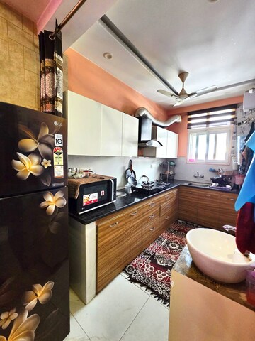 Kitchen in 3 BHK Builder Floor at Dhakoli – for Sale