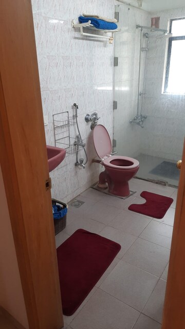 Bathroom in 4 BHK Apartment at The Great Eastern Retreat, Shivajinagar – for Rent