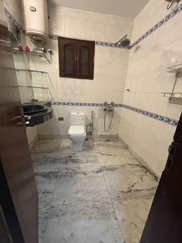 Attached Bathroom in 3 BHK Builder Floor at Saket – for Rent