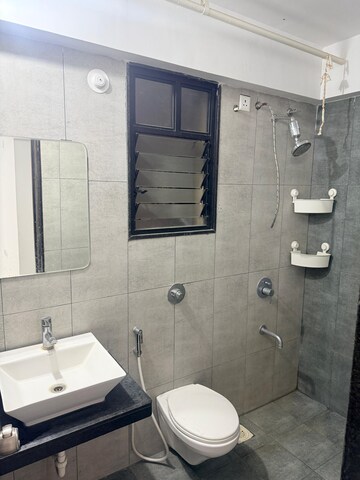 Bathroom in 3 BHK Apartment at Pride Kingsbury Phase 2, Charholi Budruk – for Rent