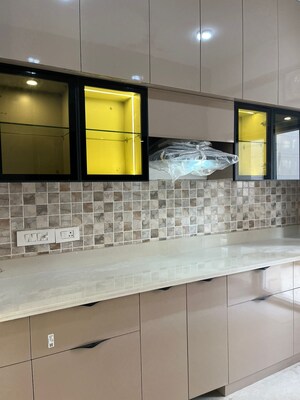 Kitchen in 3 BHK Apartment at Tashee Capital Gateway, Sector 111 – for Rent