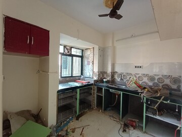 Kitchen in 1 BHK Apartment at Vastu CHS Kopar Khairane, Kopar Khairane Sector 1 – for Rent