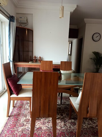 Living Room in 3 BHK Apartment at Century Breeze, Jakkuru – for Rent