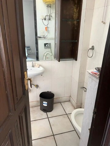 Bathroom in 3 BHK Apartment at Friends Colony – for Rent