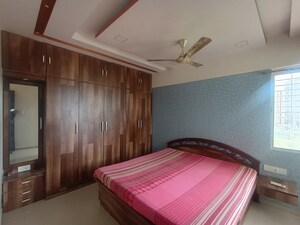 Bedroom in 2 BHK Apartment at Chamunda Heights, Ghansoli – for Rent