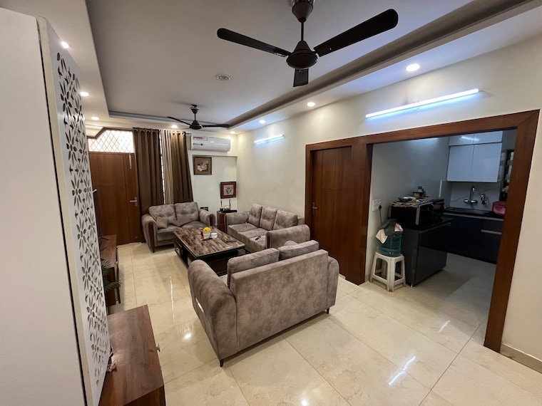 Living Room, paranjape-chayya 3 Bedroom 1650 Sq.Ft. Builder Floor In Prabhat Road Pune 9701348