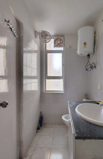 Bathroom in 3 BHK Apartment at Solutrean Caladium, Sector 109 – for Rent