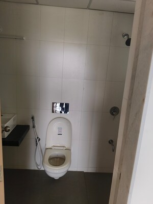 Bathroom in 1 BHK Apartment at Rosa Bella, Ghodbunder Road – for Rent