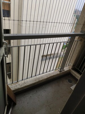 Balcony in 1 BHK Apartment at Rosa Bella, Ghodbunder Road – for Rent