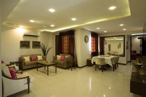 Living Room in 3 BHK Apartment at Pir Machalla – for Sale