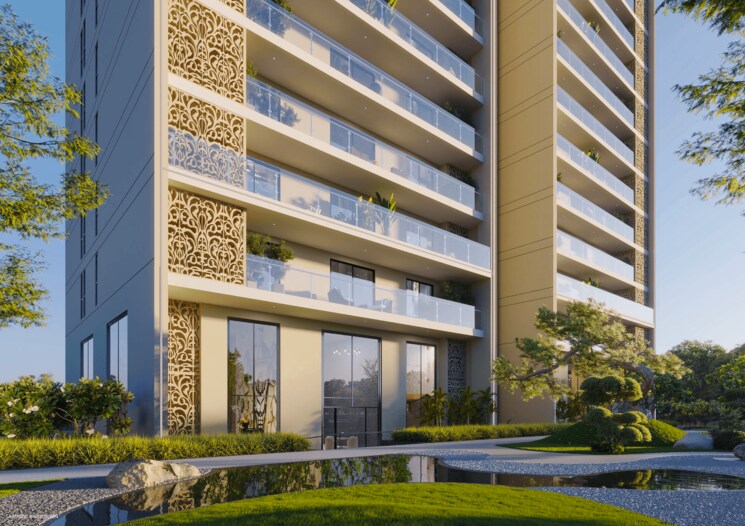 Exterior View, experion-windchants 4 Bedroom 4350 Sq.Ft. Apartment In Sector 112 Gurgaon 9702038