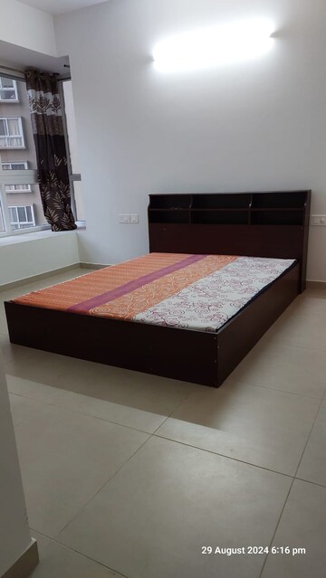 Bedroom in 2 BHK Apartment at Bhartiya Nikoo Homes, Thanisandra Main Road – for Rent