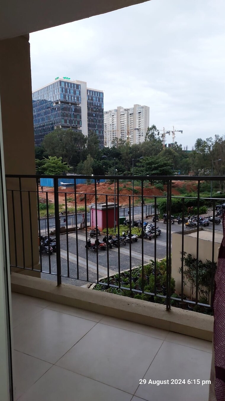 Balcony, bhartiya-nikoo-homes 2 Bedroom 1056 Sq.Ft. Apartment In Thanisandra Main Road Bangalore 9702060