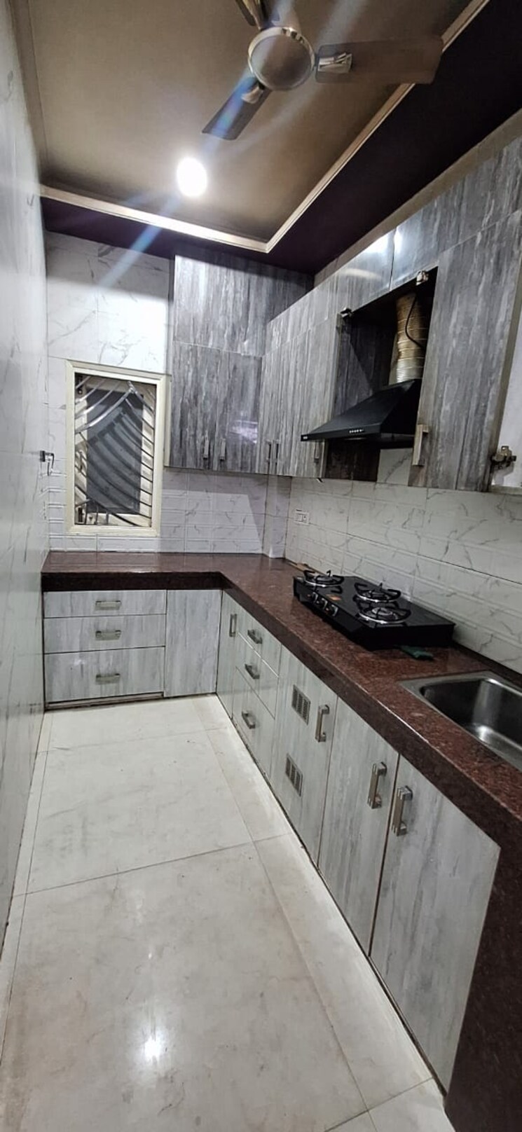 Kitchen, dlf-city-phase-iii 1 Bedroom 800 Sq.Ft. Builder Floor In Sector 24 Gurgaon 9702080