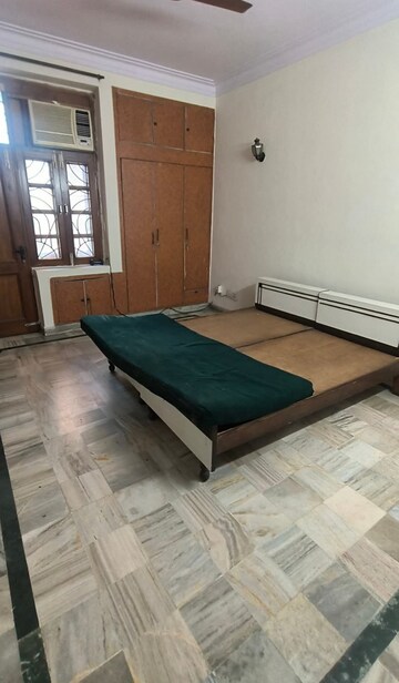 Bedroom in 3 BHK Builder Floor at Shivalik Colony – for Rent