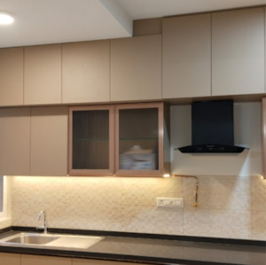 Kitchen in 2 BHK Apartment at Salarpuria Sattva Exotic, Bagalur rd – for Rent