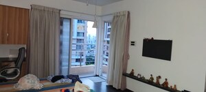 Living Room in 2 BHK Apartment at Nyati Equatorial, Bavdhan – for Rent