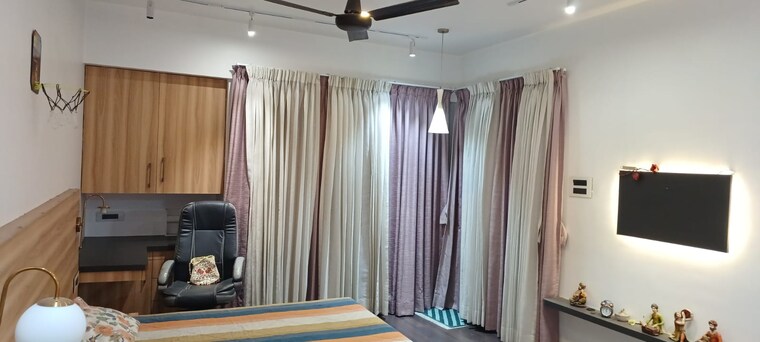 Bedroom, nyati-equatorial 2 Bedroom 1200 Sq.Ft. Apartment In Bavdhan Pune 9702390