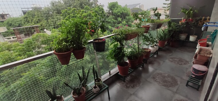 Balcony, palam vihar 4 Bedroom 3000 Sq.Ft. Builder Floor In Palam Vihar Gurgaon 9702426