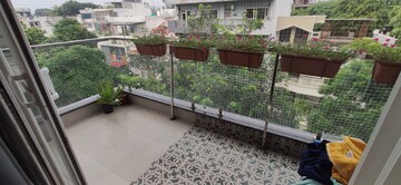 Balcony in 4 BHK Builder Floor at Palam Vihar – for Rent