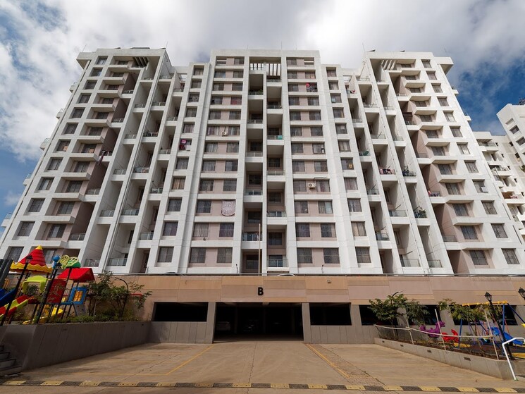 Exterior View, bk-jhala-mahalunge-riviera 3 Bedroom 989 Sq.Ft. Apartment In Mahalunge Pune 9702404