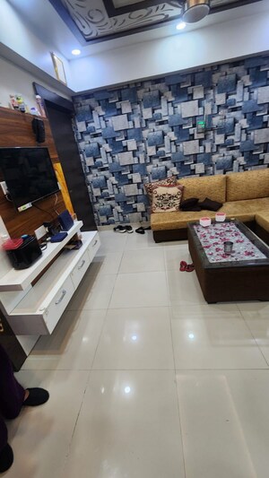 Living Room in 2 BHK Apartment at River Heights Plaza, Raj Nagar Extension – for Rent