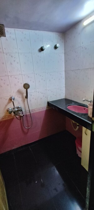 Bathroom in 2 BHK Apartment at Kandivali West – for Rent
