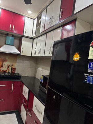 Kitchen in 2.5 BHK Apartment at Janakpuri – for Rent