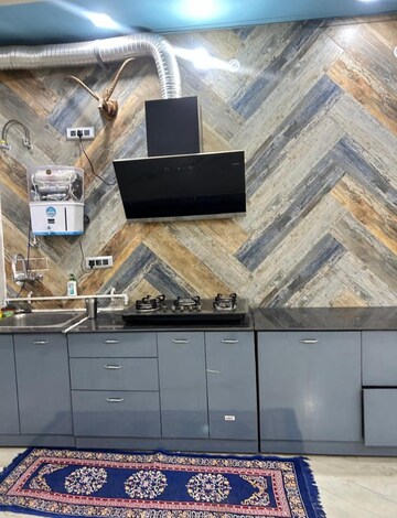 Kitchen in 3 BHK Apartment at Sector 11 Dwarka – for Rent