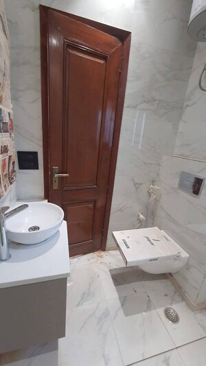 Bathroom in 3 BHK Builder Floor at Saket – for Rent
