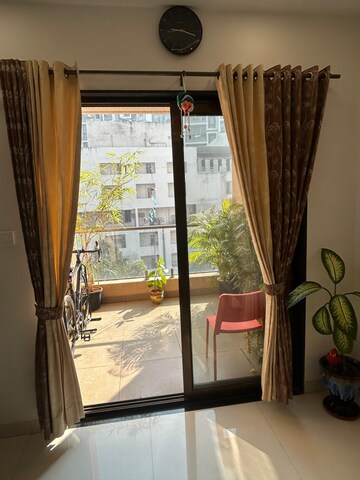 Balcony in 2 BHK Apartment at Bhalerao Savannah Hills, Bavdhan – for Rent
