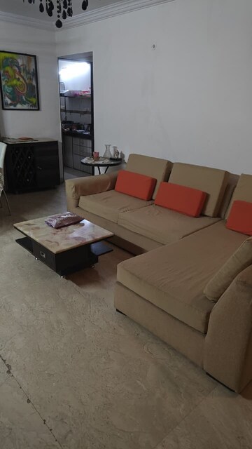 Living Room in 3 BHK Apartment at Khar West – for Rent