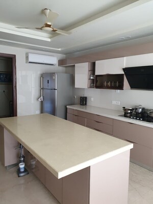 Kitchen in 4 BHK Builder Floor at Emaar Emerald Floors, Sector 65 – for Sale