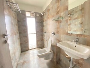Bathroom in 2 BHK Apartment at Puranik Tokyo Bay Phase 2A, Kasarvadavali – for Rent