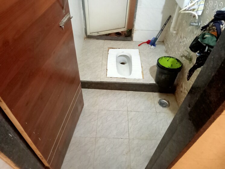 Bathroom, sm-kunj 2 Bedroom 1100 Sq.Ft. Apartment In Taloja Navi Mumbai 9703058