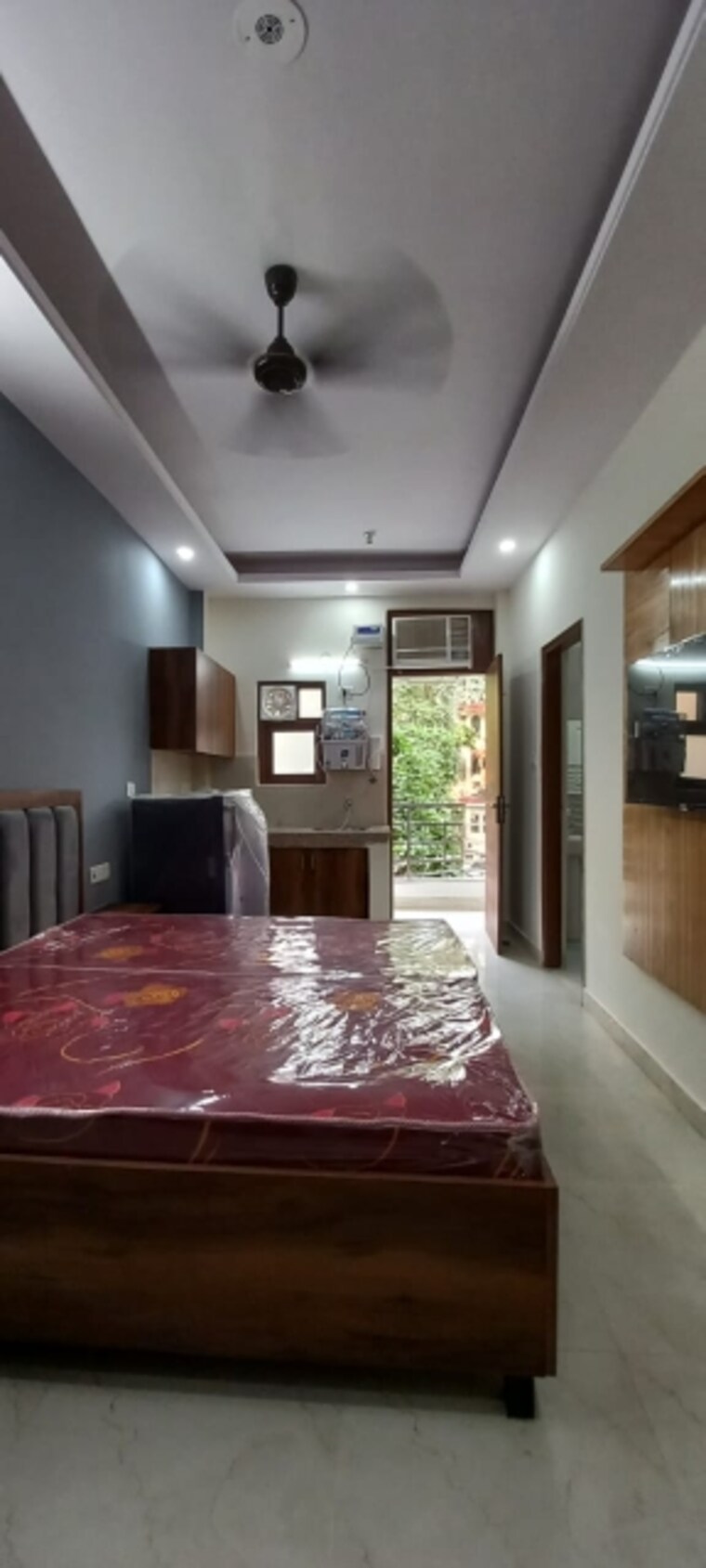 Living Room, sector 44 1 RK 400 Sq.Ft. Builder Floor In Sector 44 Gurgaon 9703031