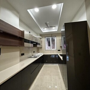 Kitchen in 3.5 BHK Builder Floor at Sushant Lok ii – for Rent