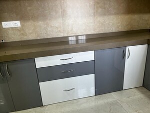 Kitchen in 3 BHK Apartment at Dosti West County Phase 2 Dosti Cedar, Balkum Pada – for Rent