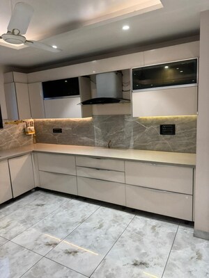 Kitchen in 3.5 BHK Builder Floor at Paschim Vihar – for Rent