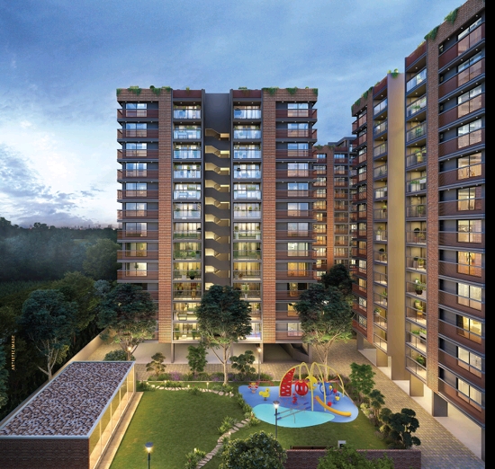 4 BHK + Pooja Room,Servant Room,Study Room,Extra Room Apartment For Sale in Shivalik The Crown