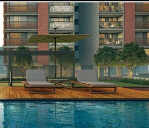 Swimming Pool in 4 BHK Apartment at Shivalik The Crown, Bhat – for Sale
