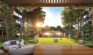 4 BHK Apartment – Exterior View View at Shivalik The Crown, Bhat - for Sale